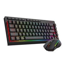 Redragon S155-RGB Wireless Gaming Keyboard Mouse Set 60% RGB picture
