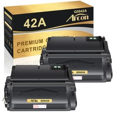 2PK Q5942A 42A Toner Compatible With HP LaserJet 4200 4240 4250 4300 4345 4350 picture