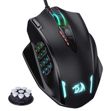 Redragon M908 Impact RGB LED MMO Gaming Mouse w/ 12 Side Buttons, 12400 DPI picture