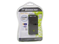Iogear MicroHub USB Hub GUH274 Ultra Slim Port Hub for MAC + PC - 4 USB 2.0 Hubs picture