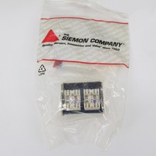 Lot 12 Siemon CT Cat 6 Outlet Dual RJ45 UTP CT-C6-C6-02 White 2-Port 70041623342 picture