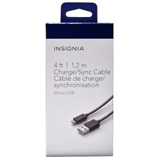 Insignia 1.2m (4 ft.) Micro USB Sync / Charger NS-MCDT2-C picture