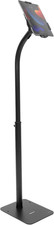 Anti-Theft Universal Tablet Floor Stand with Locking Clamp, Black picture