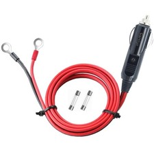 Cigarette Lighter Male Plug Adapter Inverter Cable Power Supply Cord Heavy Du... picture