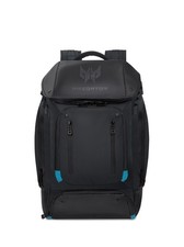 Acer Predator Gaming Utility Backpack Black/Teal Water Resistant New picture