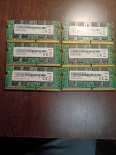 Lot of 6 8GB DDR4 SODIMM Laptop Memory RAM Modules 48GB Total Tested Working picture