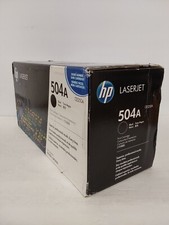 HP 504A Black Toner Cartridge Color LaserJet CM3530 CE250A picture
