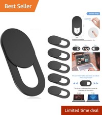 Strong Adhesive Webcam Slide Covers - 6 Pack, Ultra-Thin Privacy Shield picture