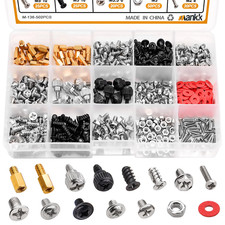Mankk 502PCS Computer Screw Assortment Kit Motherboard Standoffs Screws Laptop picture