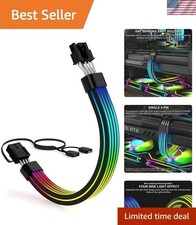 ARGB 8-Pin GPU Extension Cable - Synchronize Your Gaming Experience picture