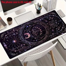 2Dflat 1pc Large Gaming Mouse Pad, Star Map Totem Mystical Style Mysticism Ent picture