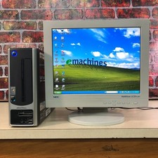 eMachines SFF Desktop PC Retro Gaming AMD Athlon 1.60GHz 896MB RAM (Windows XP) picture