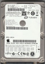 APPLE FUJITSU Travelstar Internal Disk Drive MHY2080BH 80GB  M120S 655-1401A picture