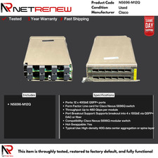 Cisco N5696-M12Q 12-Port 40GbE Expansion Module For Nexus 5696 Switch picture