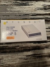 Vintage Modem 2400 Hyundai HMD-2404M MNP 5 picture