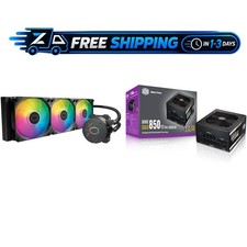 Cooler Master MasterLiquid 360L 360mm AIO Liquid Cooler with ARGB Sync and Dual picture