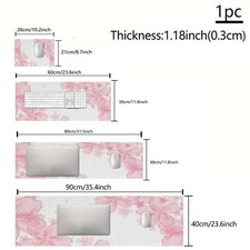 1pc Diatomaceous Earth Extra Large Mouse Pad | Card Game Mat, Light Ink Waterc picture