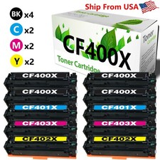 10PK 201X CF400-3X Toner Cartridge for Color Pro MFP M277c6 picture