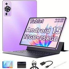 A5 Android 15 Tablet 10.1” IPS Display,12GB RAM,256GB ROM,1TB ROM Expansion picture