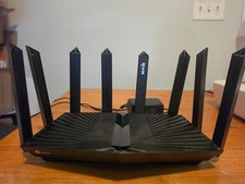 TP-Link - Archer AXE7800 Tri-Band Wi-Fi 6E Router - Black AXE95 picture
