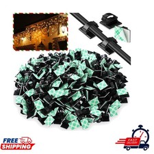 Durable 3/4” Adhesive Cable Clips: 100-Pack for Quick and Easy Cable Management picture
