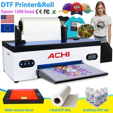A3 DTF Printer 1390 Printhead DTF Transfer Film For T‑shirt Hoodie With Ink&Oven picture