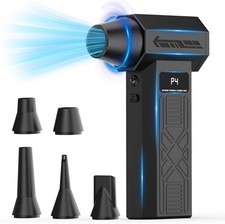 Cordless Electric Air Duster 280000 RPM Computer Keyboard Cleaner 4 Speeds picture