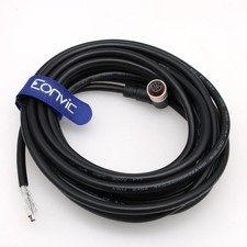 8M Industrial M12 4 Pin Female Right Angle Aviation Connector Electrical Cable picture
