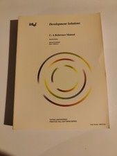 Vintage: Intel Development Solutions C: A Reference Manual Second Edition picture