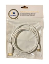Cable Matters 101009-6 6ft 6' Mini Display Port to HDMI HDTV Cable White New picture