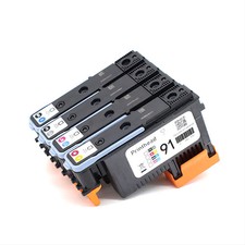 91 C9460A C9461A Printheads Kit 4-Pack for DesignJet Z6100 Z6100ps Printer picture