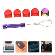 Colorful Aluminum Metal Keycap Set Replacement Keycaps with Key Puller picture