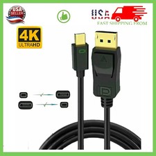 Mini DisplayPort to DisplayPort Cable Mini DP to DP Adapter HD Video 2K 4K 60Hz picture
