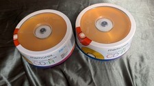 2X- Memorex Cool Colors Sealed CD-R Music 25 CD Pack 40x 700MB 80 Min NEW SEALED picture