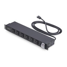 StarTech 1215B8HRACKPDURA 12-Outlet Rackmount PDU 1U Power Strip picture