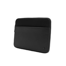 A.R.C. Laptop Sleeve 14 Inch – MacBook Case with Faux Fur Lining, Black picture