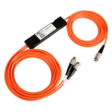 1x2 FC UPC Fiber Optic PLC Splitter, Multimode M/M Fiber pigtails FBT Splitter picture