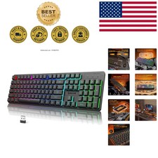 K521KS Tri-Mode Wireless Gaming Keyboard - Fast Tapping and Customizable RGB picture
