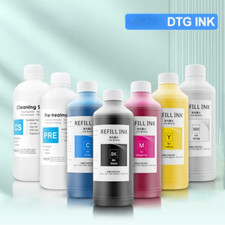 1000ml DTG Ink For DX5 DX6 DX7 TX800 I3200 L1800 R1900 R3000 9600 F2000 F2100 picture