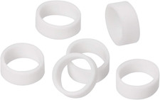 100 Pieces Silicone Cable Ties, Data Lines Silicone Cord Ties, Reusable Rubber R picture