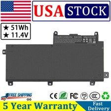 6Cell CI03XL 11.4V 51Wh Battery for HP ProBook Fit 640 645 650 655 G2 G3 T7B31AA picture