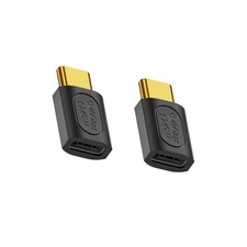 USB 4.0 Coupler 2 Pack, 40Gbps Bidirectional Extender, 240W PD Charging Conne... picture