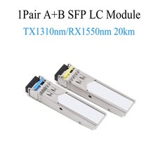 1Pair Gigabit Fiber SFP Module LC 1.25G Single Mode Fiber Module 20KM picture