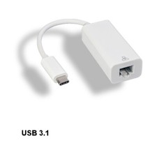 KNTK USB 3.1 Type C to RJ45 Adapter 10/100/1000 Mbps Gigabit Ethernet Network picture