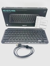 Logitech MX KEYS mini KX700GRd Wireless Illuminated Keyboard Graphite KX700 Used picture