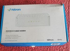 Hitron CODA DOCSIS 3.1 Cable Modem 10 Gbps 2x RJ-45 Ports Spectrum White picture