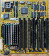 Biostar 386SX/25 Motherboard w/8 MB RAM (MB-1320/25C) Vintage Rare Ready to Game picture