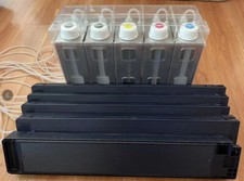 T02S1-T02S4 5 Color CISS for Eps WF-C20750 Bulk Ink System with Resettable Chip picture