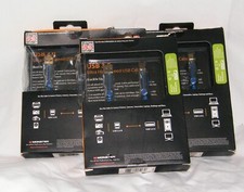 3 Monster USB 3.0 Ultra High Speed Cables.   USB 3.0.  7 Feet long ( LOT #3 ) picture
