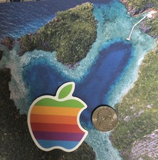 Apple Sticker (Rainbow) 1 Sticker Only - New picture